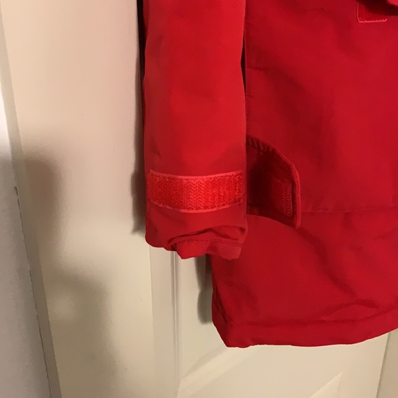 Lands’ End Women’s Small/T 6-8 parka red hooded - Picture 7 of 7